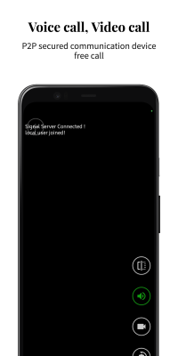 Screenshot of the application Securet for Communication - #3