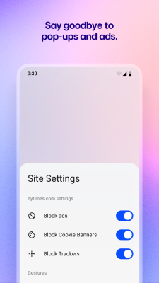 Screenshot of the application Arc Search - #3