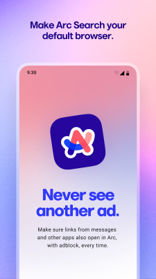 Screenshot of the application Arc Search - #7