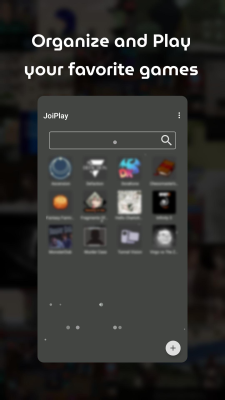 Screenshot of the application JoiPlay - #1