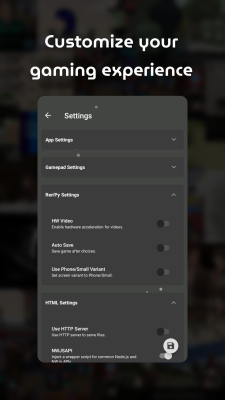 Screenshot of the application JoiPlay - #3