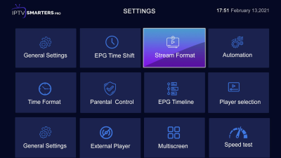 Screenshot of the application IPTV Smarters Pro - #4