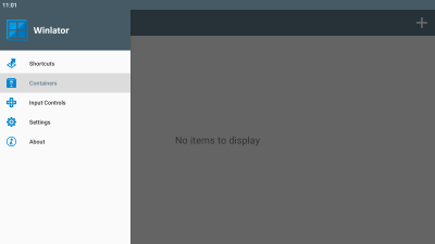 Screenshot of the application Winlator - #3