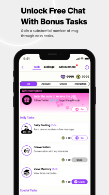Screenshot of the application Crushon AI - #4