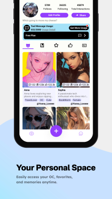 Screenshot of the application Crushon AI - #6