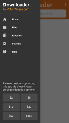 Screenshot of the application Downloader by AFTVnews - #4