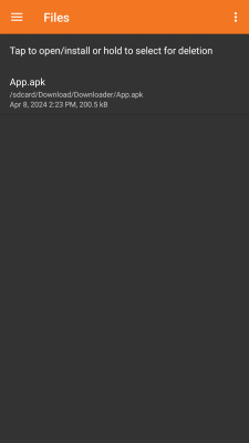 Screenshot of the application Downloader by AFTVnews - #5