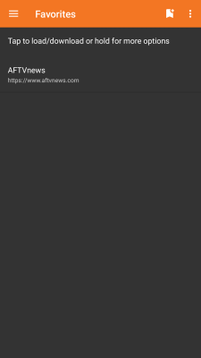 Screenshot of the application Downloader by AFTVnews - #6