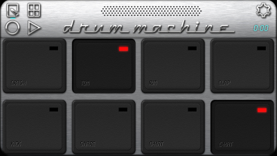 Screenshot of the application Drum Machine - Pad & Sequencer - #2