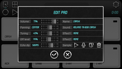 Screenshot of the application Drum Machine - Pad & Sequencer - #4