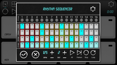 Screenshot of the application Drum Machine - Pad & Sequencer - #6