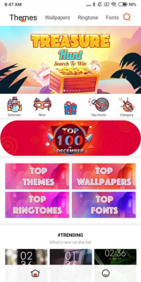 Screenshot of the application Xiaomi Themes - #1