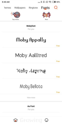 Screenshot of the application Xiaomi Themes - #5