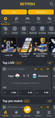 Screenshot of the application Betandyou APP - #6