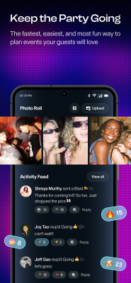 Screenshot of the application Partiful - #7