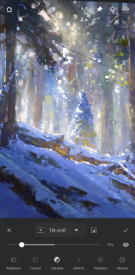 Screenshot of the application Infinite Painter - #3