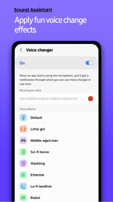 Screenshot of the application Sound Assistant - #8