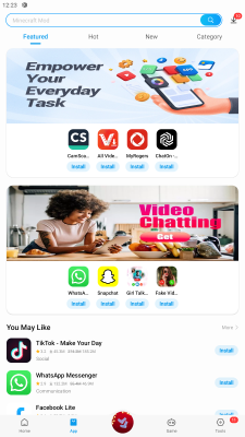 Screenshot of the application Palmstore - #3