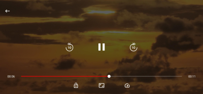 Screenshot of the application Drama Player - #4