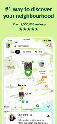 Screenshot of the application Nextdoor - #1