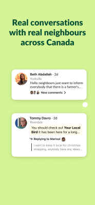 Screenshot of the application Nextdoor - #5
