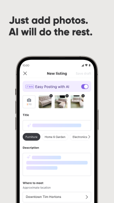 Screenshot of the application Karrot - #3