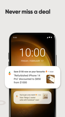 Screenshot of the application Karrot - #7