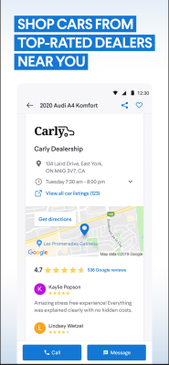 Screenshot of the application Kijiji Autos - #1