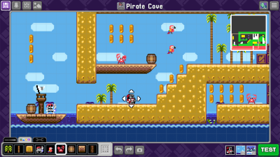 Screenshot of the application Bloxels - #3
