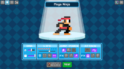 Screenshot of the application Bloxels - #6