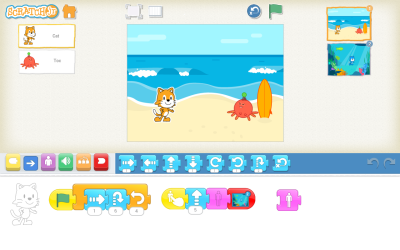 Screenshot of the application ScratchJr - #3
