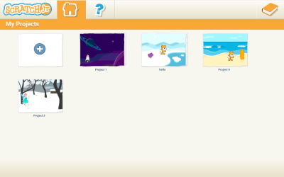Screenshot of the application ScratchJr - #4