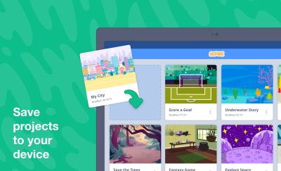Screenshot of the application Scratch - #4