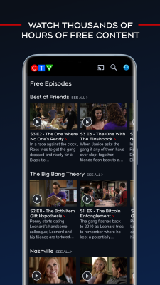 Screenshot of the application CTV - #4