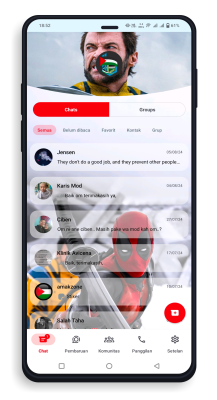 Screenshot of the application DELTA YOWhatsApp - #3