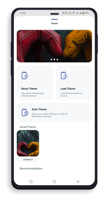 Screenshot of the application DELTA YOWhatsApp - #4