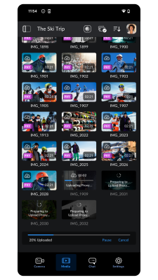 Screenshot of the application Blackmagic Camera - #6
