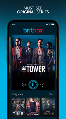 Screenshot of the application BritBox - #2