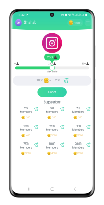 Screenshot of the application TelegramUp - #4