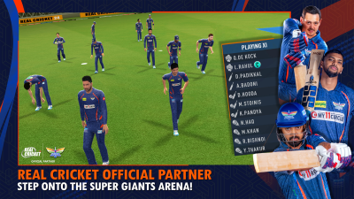 Screenshot of the application Real Cricket 24 - #5