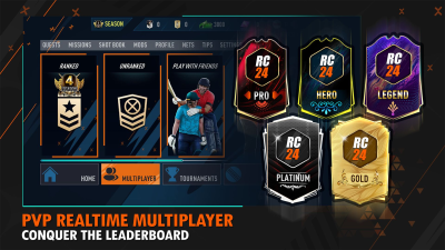 Screenshot of the application Real Cricket 24 - #7