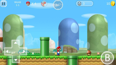 Screenshot of the application Super Mario 2 HD - #2