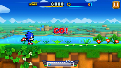 Screenshot of the application Sonic Runners Revival - #4