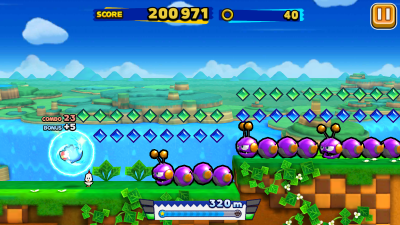 Screenshot of the application Sonic Runners Revival - #5