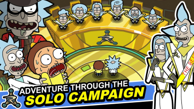 Screenshot of the application Rick and Morty: Pocket Mortys - #3