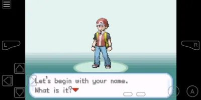 Screenshot of the application Pokemon Fire Red - #8