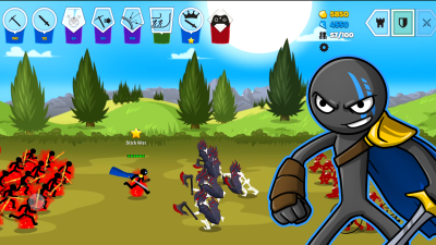 Screenshot of the application Stick War: Saga - #2