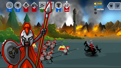 Screenshot of the application Stick War: Saga - #3