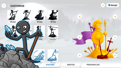 Screenshot of the application Stick War: Saga - #4