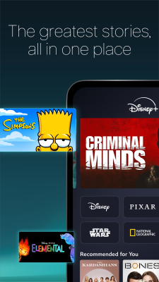 Screenshot of the application Disney+ - #1